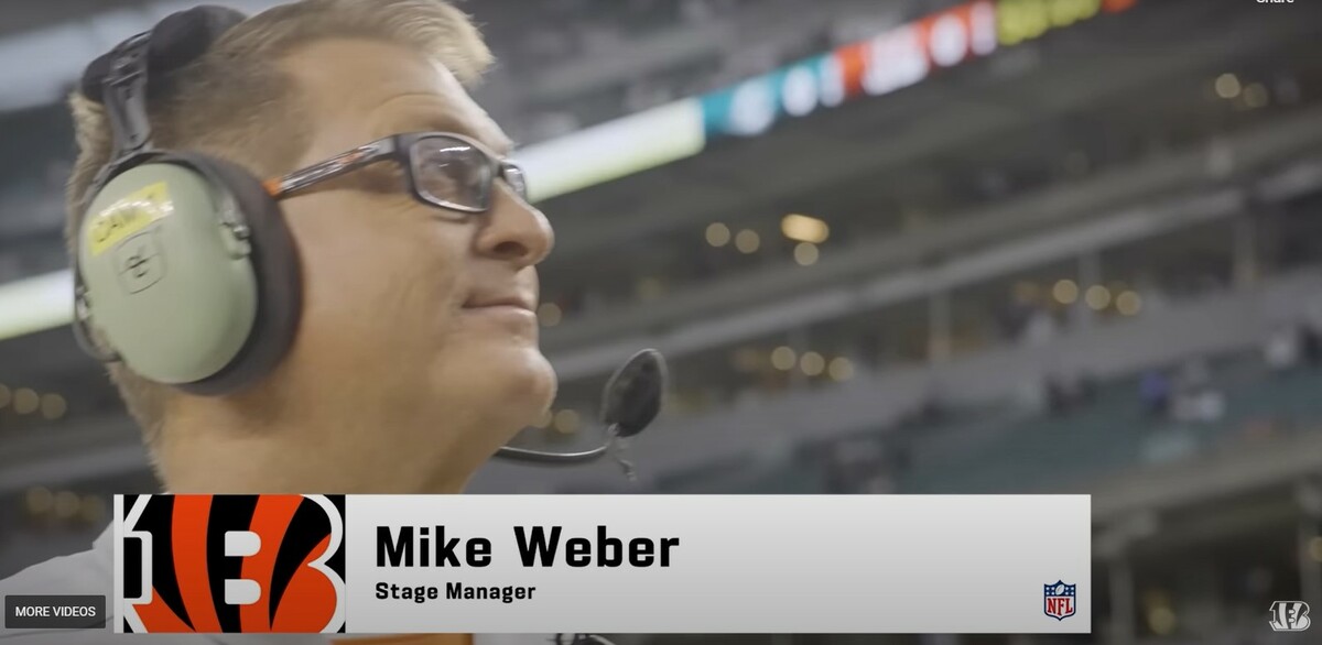 Mike Weber '91 - Bengals Stage Manager